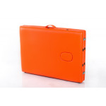 RestPro Classic 2 Orange Set Κρεβάτι Μασάζ Φυσικοθεραπείας Βαλίτσα Ξύλινο Massage Table + Massage Bolsters
